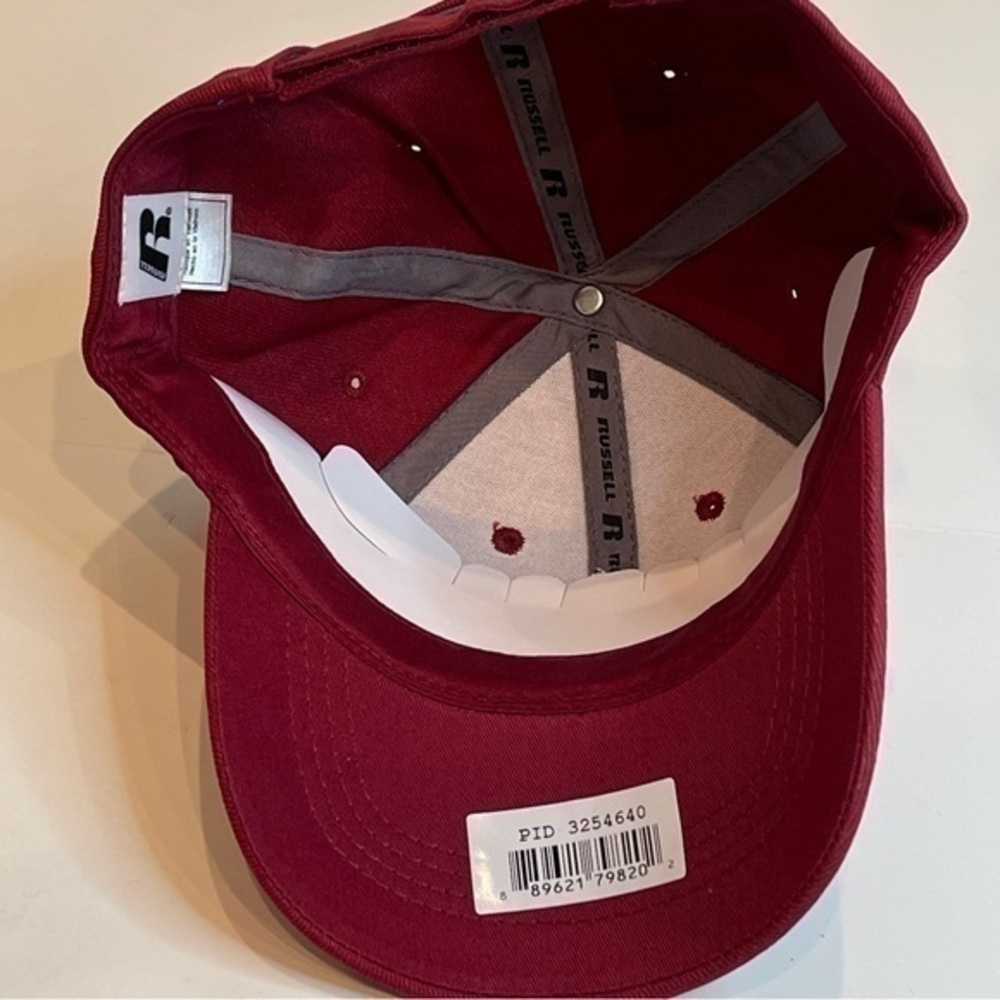 Florida State Seminoles Russell Garnet Red NCAA Endless Adjustable Hat Cap NWT - Picture 13 of 15